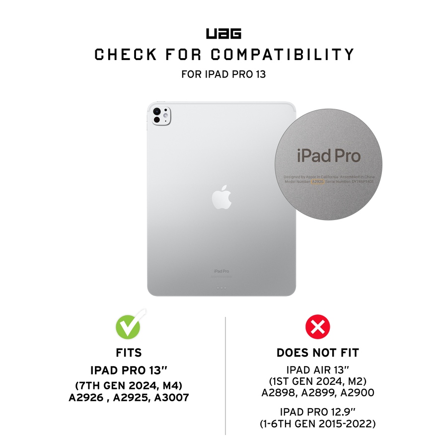 Metropolis SE Series iPad Pro 13" (7th Gen,2024) Folio Case
