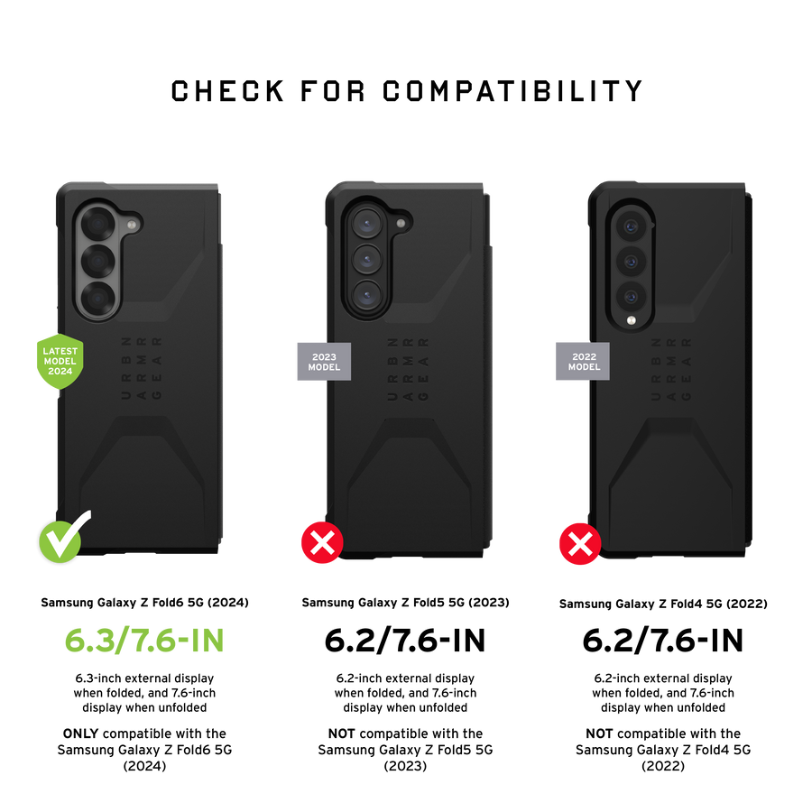 Civilian Series Galaxy Z Fold6 Case