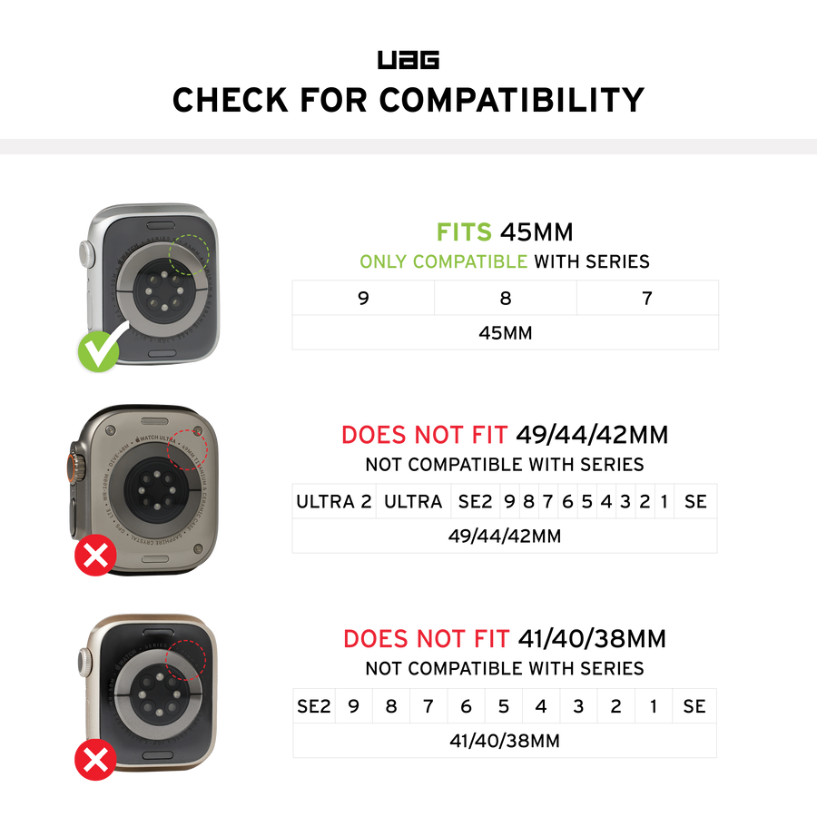 Civilian Watch Case for Apple Watch 45mm