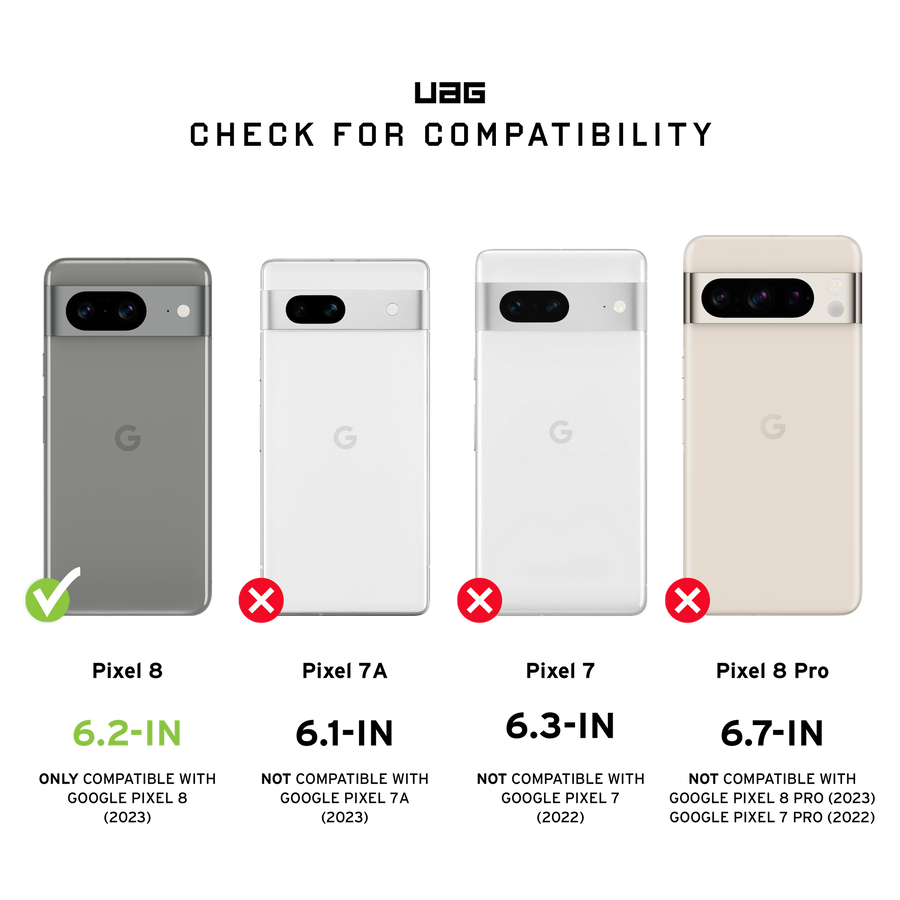 Glass Screen Protector Shield Plus for Google Pixel 8
