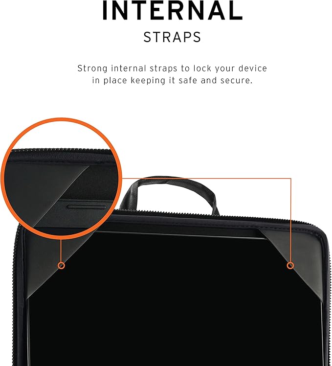 Large Sleeve with Handle Fall - Fits 15" Computers