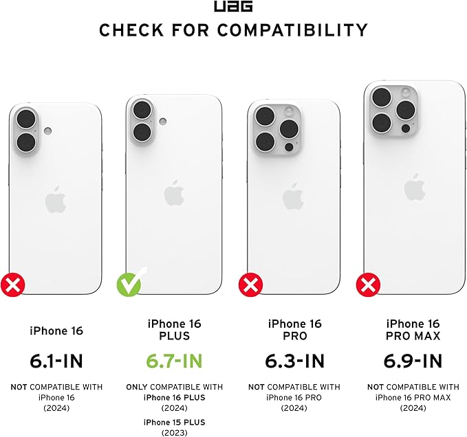 Removable Privacy Screen For iPhone 16 Plus & iPhone 15 Plus