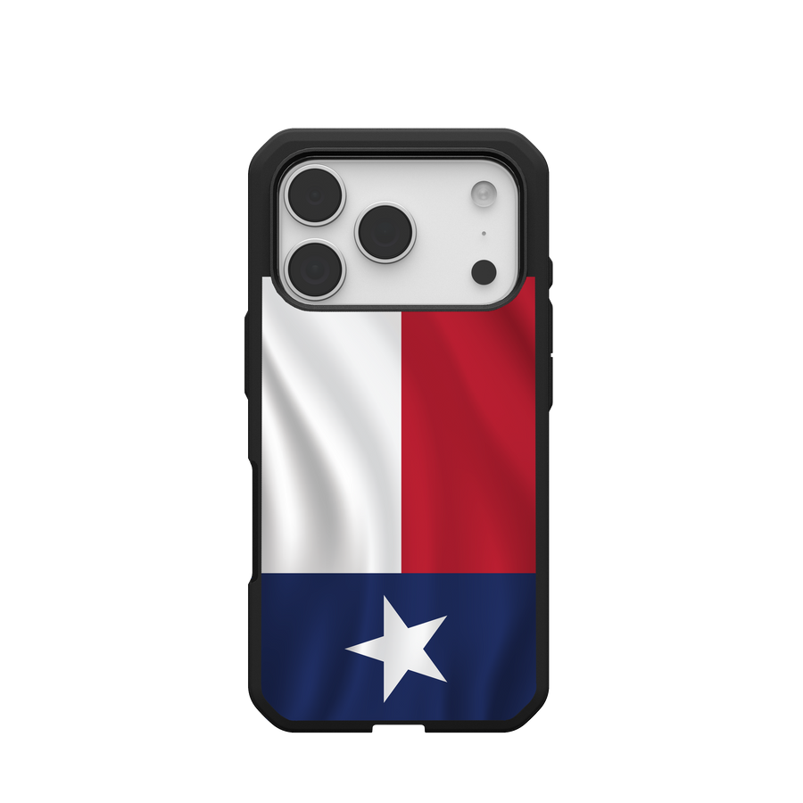 Civilian LT Case With MagSafe For Apple iPhone - Texas Flag