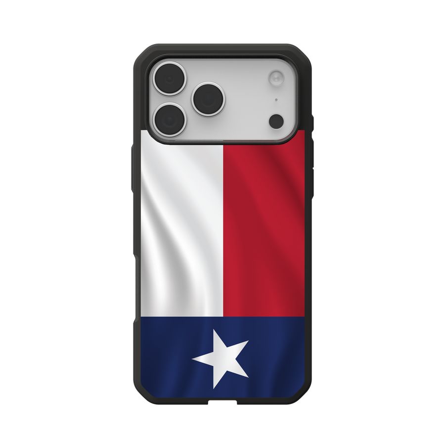 Civilian LT Case With MagSafe For Apple iPhone - Texas Flag