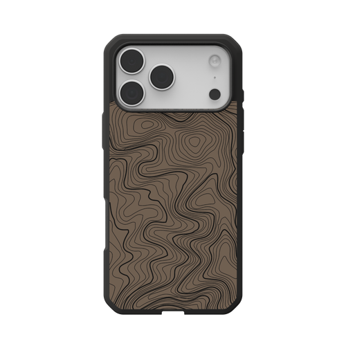 Civilian LT Case With MagSafe For Apple iPhone - FDE Flat Dark Earth Topography 2