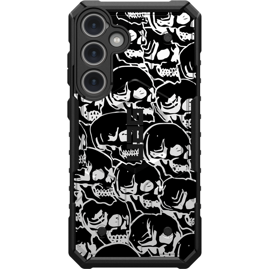 PATHFINDER CASE FOR SAMSUNG GALAXY - BLOCK 03 - BLACK SKULLS