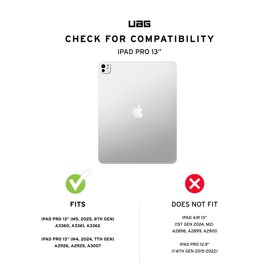 Scout Plus iPad Pro 13" (M5, 2025, 8th Gen)(M4, 2024, 7th Gen)