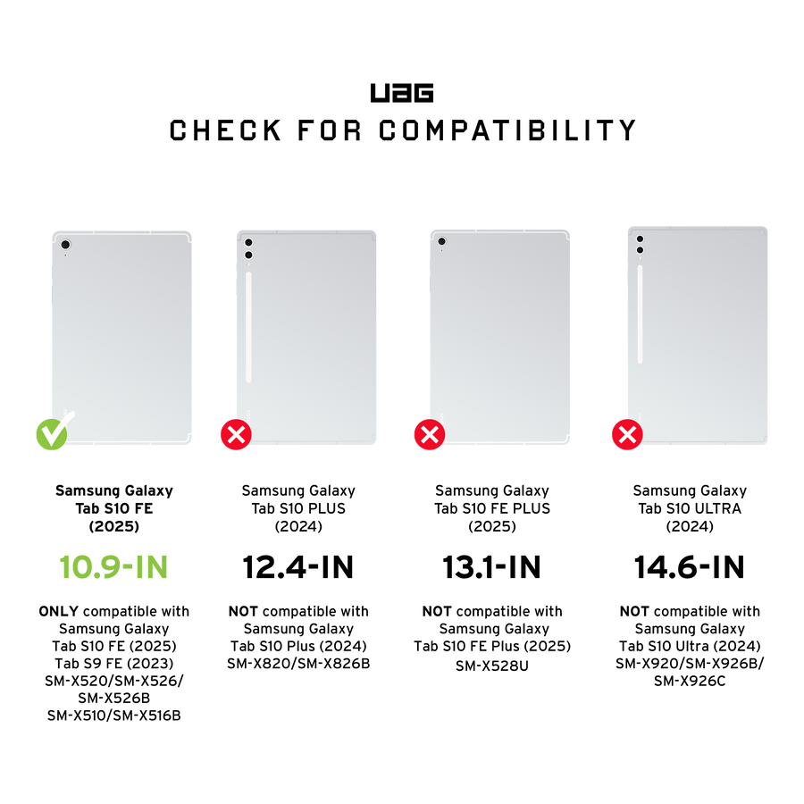 Metropolis SE Series Galaxy Tab S10 & S9 FE Case