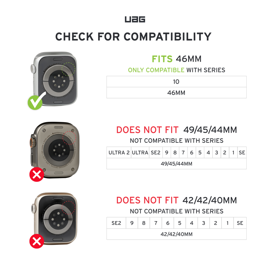 Scout Watch Case for Apple Watch 10: 46mm