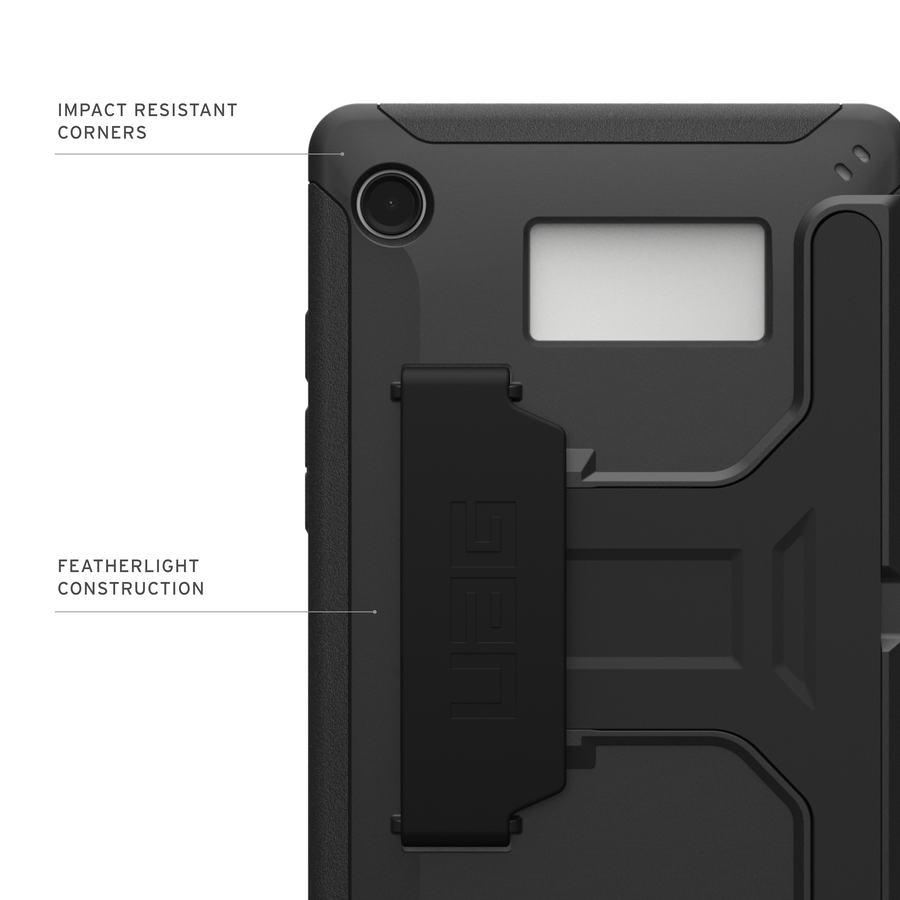 Scout Galaxy Tab A9 with Kickstand & Hand Strap Case