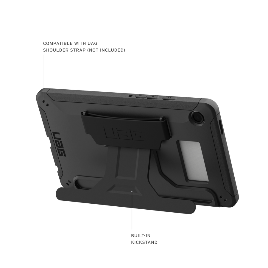 Scout Galaxy Tab A9 with Kickstand & Hand Strap Case