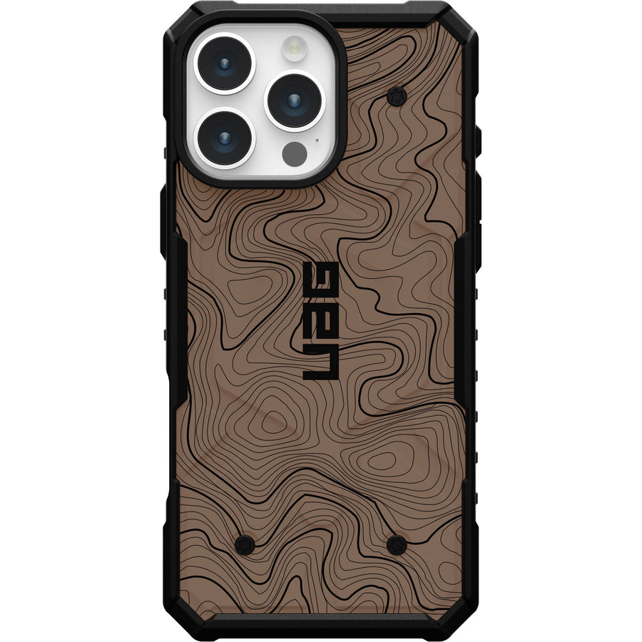 Pathfinder Case With MagSafe For Apple iPhone - FDE Flat Dark Earth Topography 2