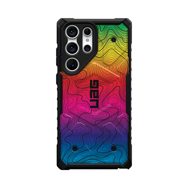 Pathfinder Case For Samsung Galaxy - Rainbow Topography 2