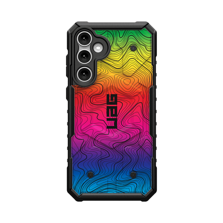 Pathfinder Case For Samsung Galaxy - Rainbow Topography 2
