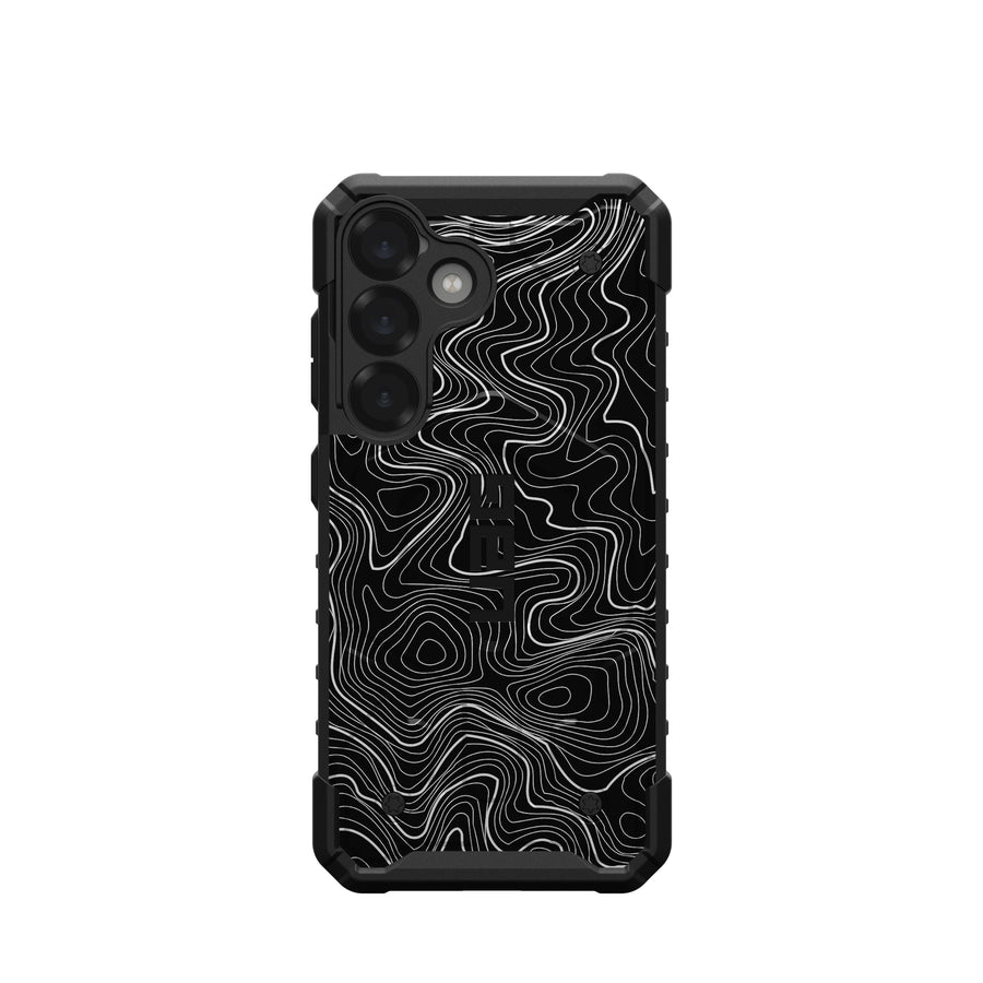 Pathfinder Case For Samsung Galaxy - Black Topography 2