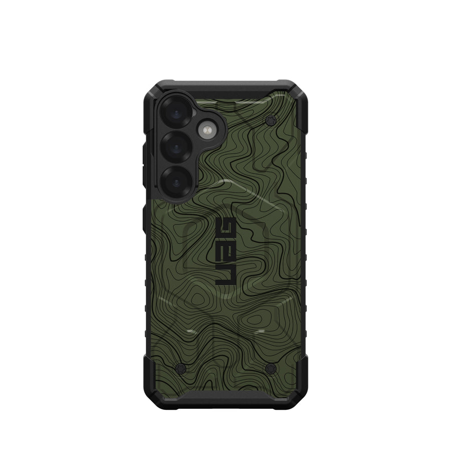 Pathfinder Case For Samsung Galaxy - OD Green Topography 2
