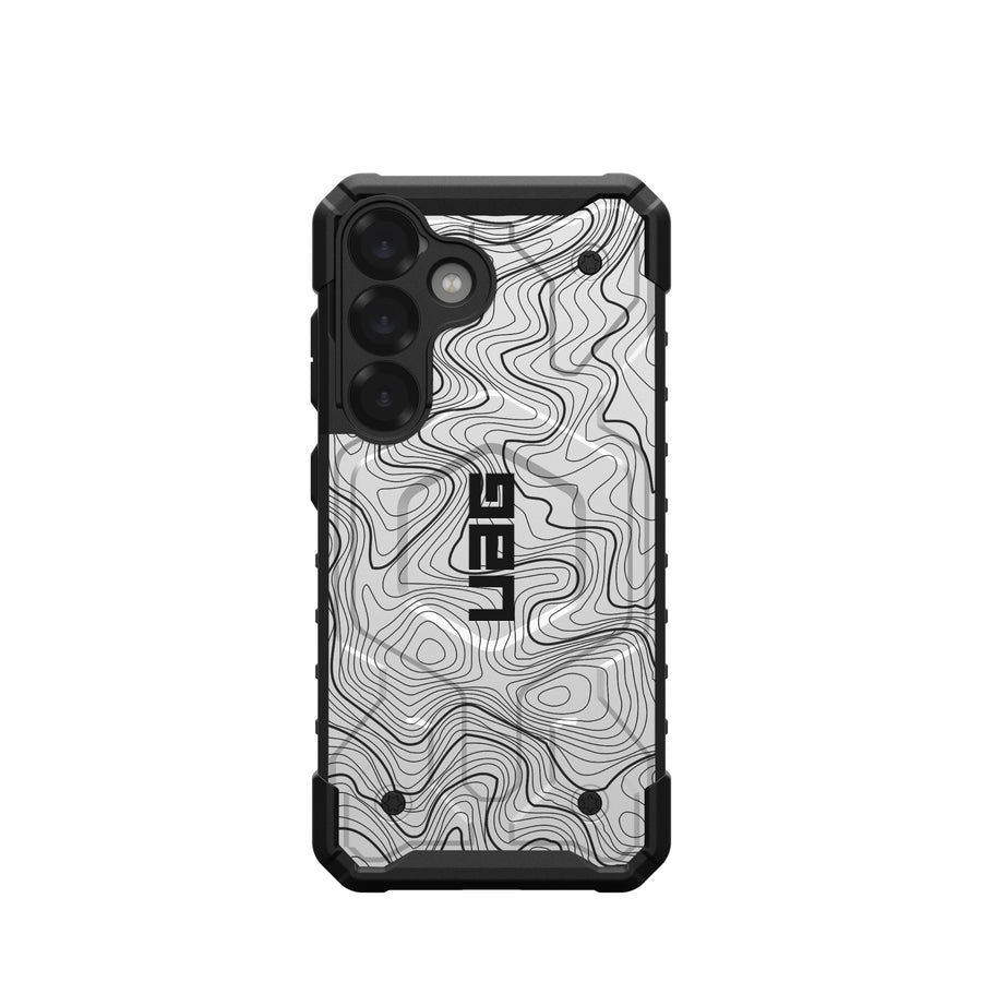 Pathfinder Case For Samsung Galaxy - White Topography 2