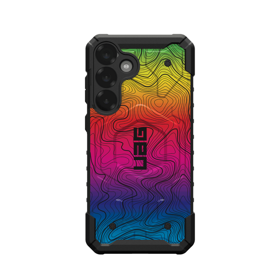 Pathfinder Case For Samsung Galaxy - Rainbow Topography 2