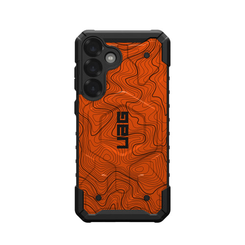 Pathfinder Case For Samsung Galaxy - Orange Topography 2