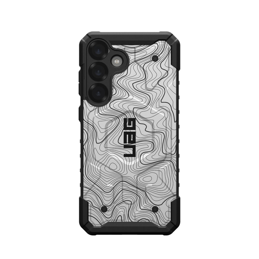 Pathfinder Case For Samsung Galaxy - White Topography 2