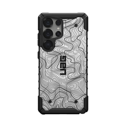 Pathfinder Case For Samsung Galaxy - White Topography 2