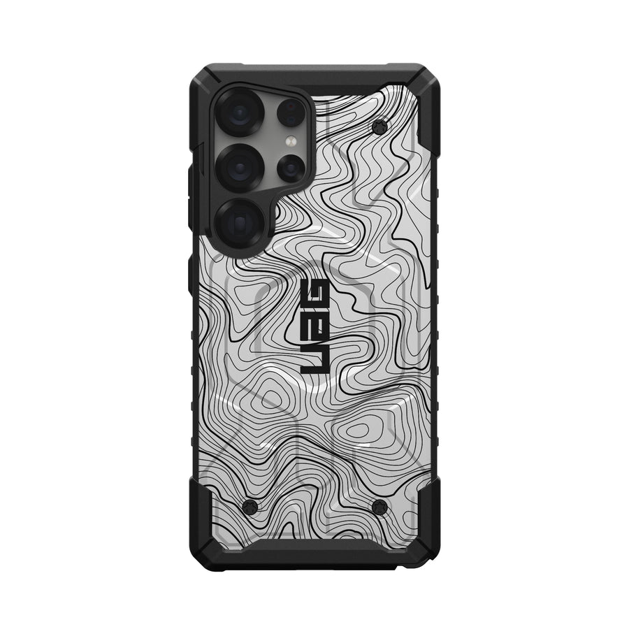 Pathfinder Case For Samsung Galaxy - White Topography 2