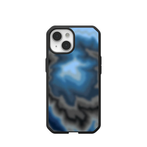 Civilian LT Case With MagSafe For Apple iPhone - Tie Dye Blue