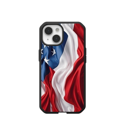 Civilian LT Case With MagSafe For Apple iPhone - USA Flag Waving Special Edition