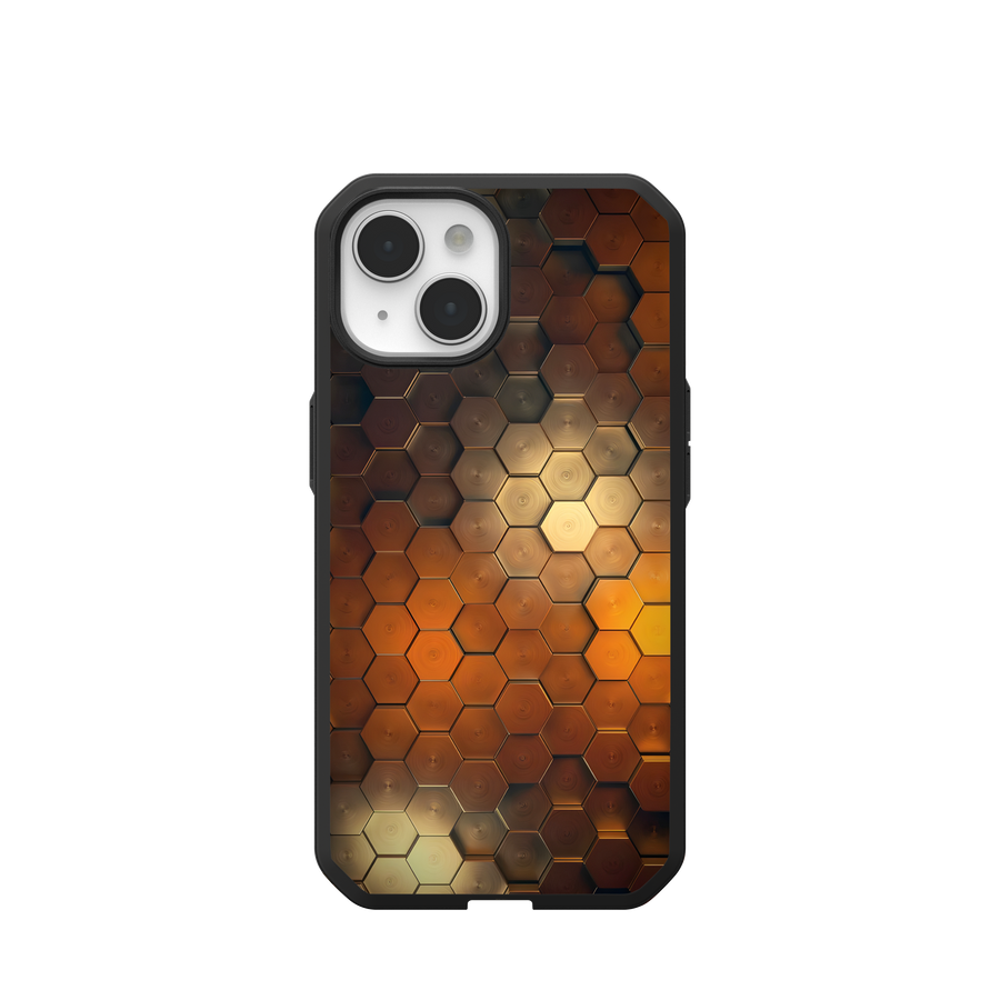 Civilian LT Case With MagSafe For Apple iPhone - Golden Hex