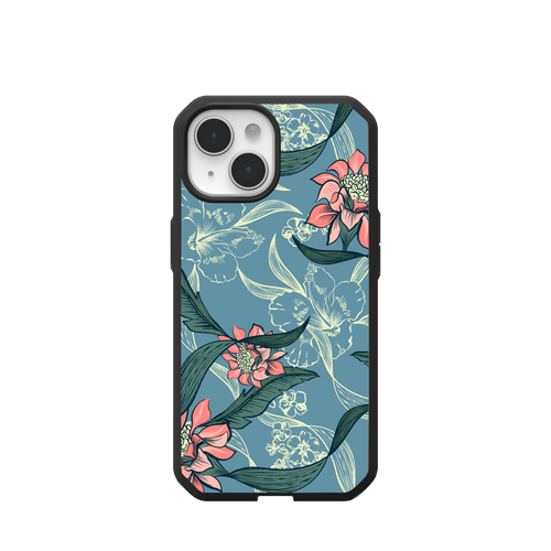 Civilian LT Case With MagSafe For Apple iPhone - Makapuu Floral