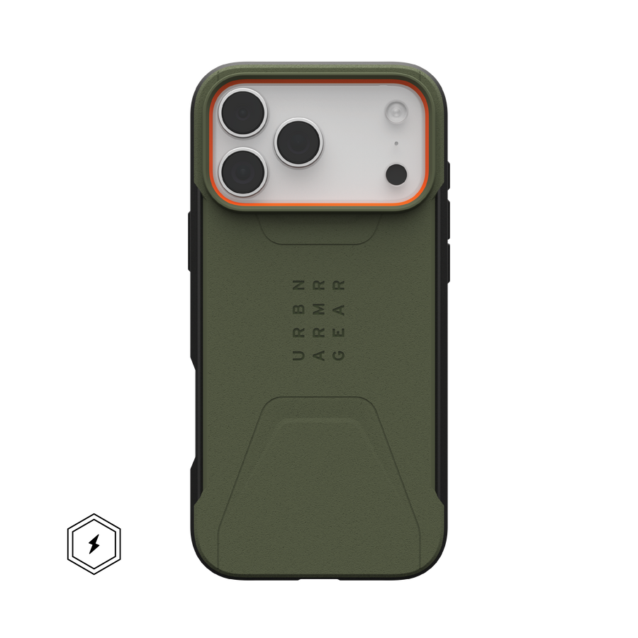 Olive/ Orange