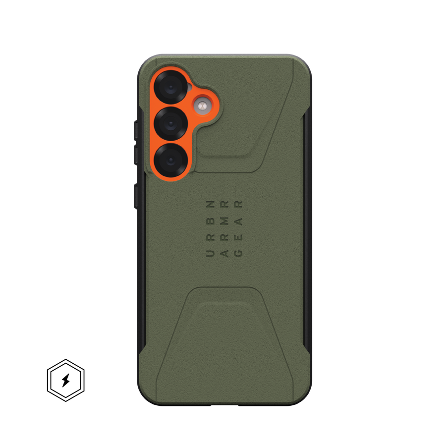 Olive Drab/Orange