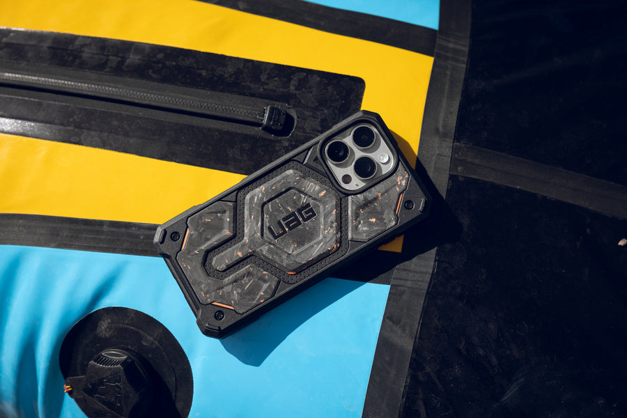 Forged Carbon with Copper iPhone 16 Pro Max Case - Limited Edition Monarch Pro