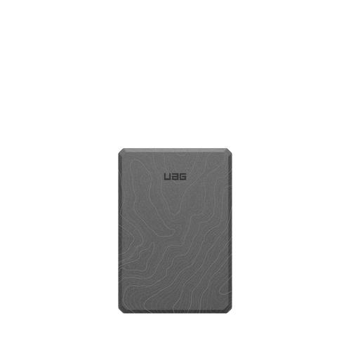 SRGE Slim 5K Power Bank - White Topography