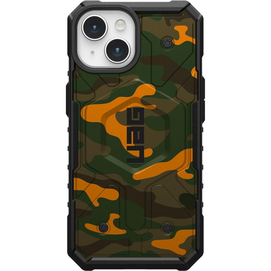 PATHFINDER CASE WITH MAGSAFE FOR APPLE IPHONE - TRADITIONAL ORANGE CAMOUFLAGE