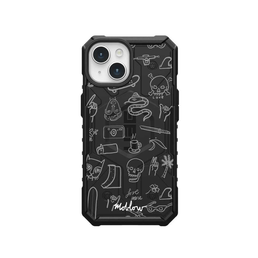 Pathfinder Case With MagSafe For Apple iPhone - Mark Oblow - Doodles