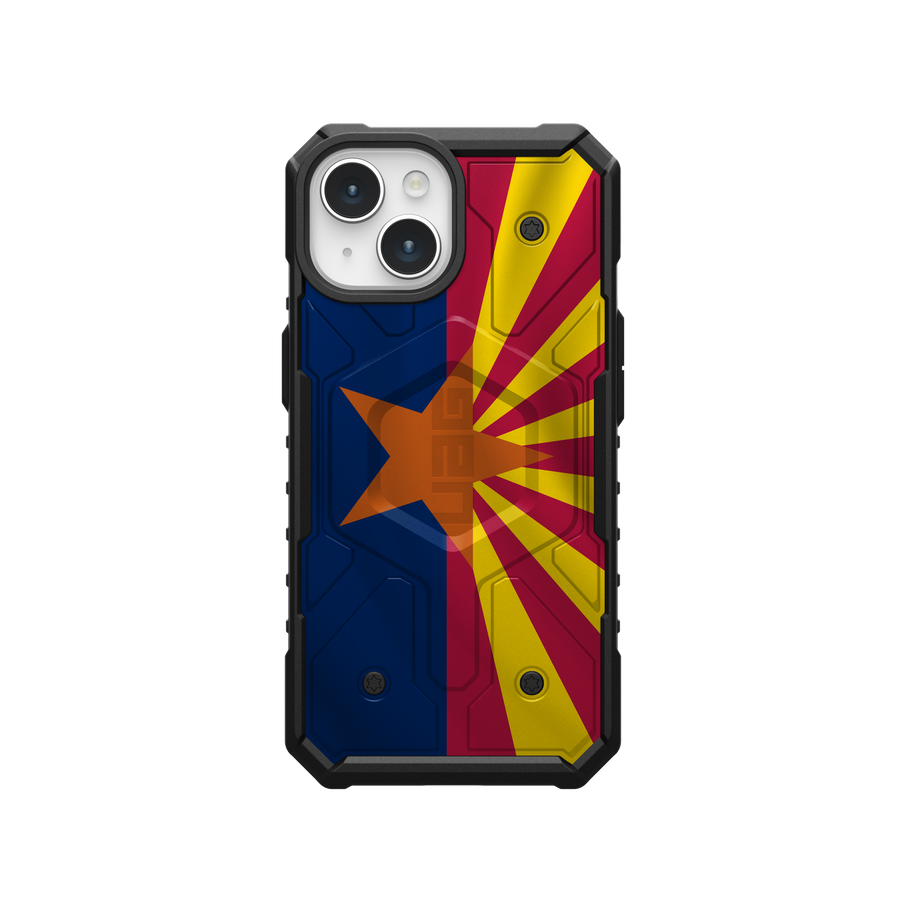 Pathfinder Case With MagSafe For Apple iPhone - Arizona Flag