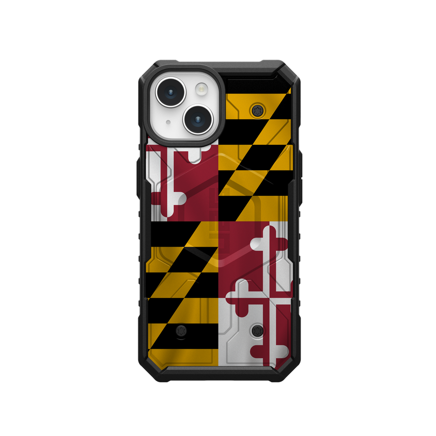 Pathfinder Case With MagSafe For Apple iPhone - Maryland Flag
