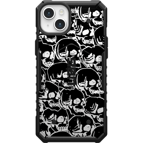 PATHFINDER CASE WITH MAGSAFE FOR APPLE IPHONE - BLOCK 03 - BLACK SKULLS