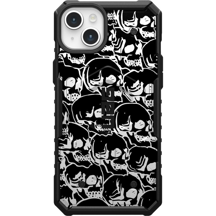 PATHFINDER CASE WITH MAGSAFE FOR APPLE IPHONE - BLOCK 03 - BLACK SKULLS