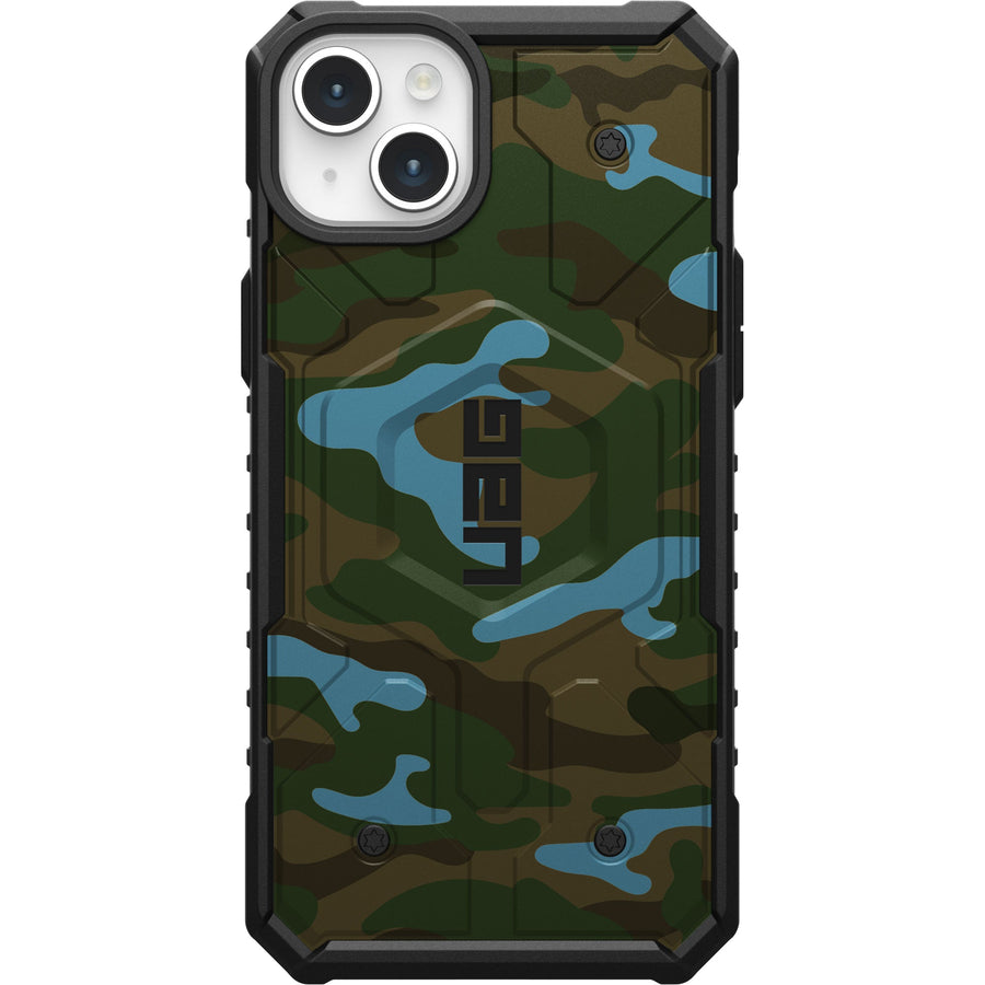 PATHFINDER CASE WITH MAGSAFE FOR APPLE IPHONE - TRADITIONAL BLUE CAMOUFLAGE