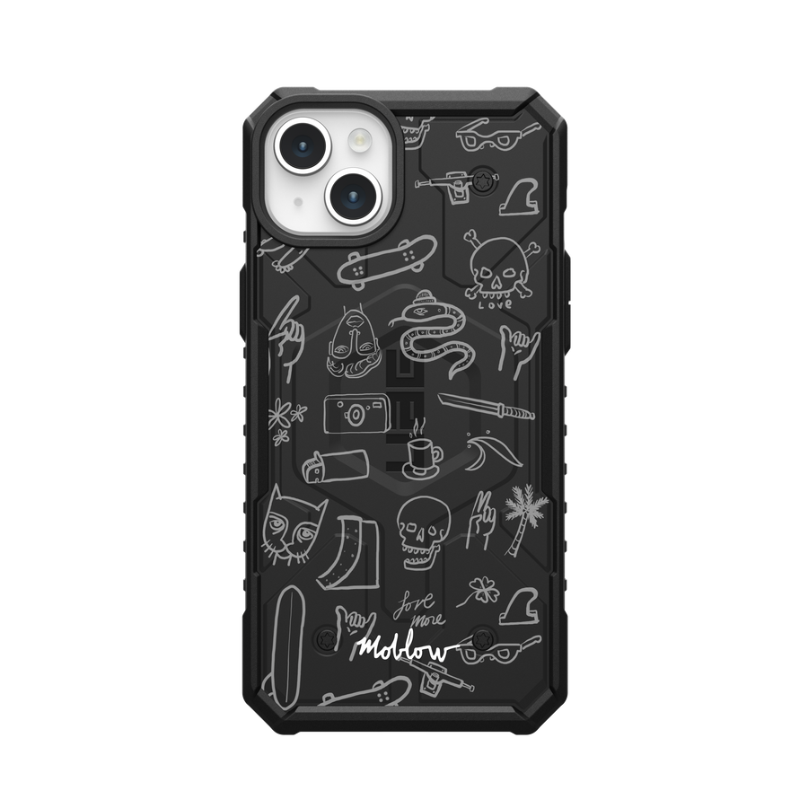 Pathfinder Case With MagSafe For Apple iPhone - Mark Oblow - Doodles