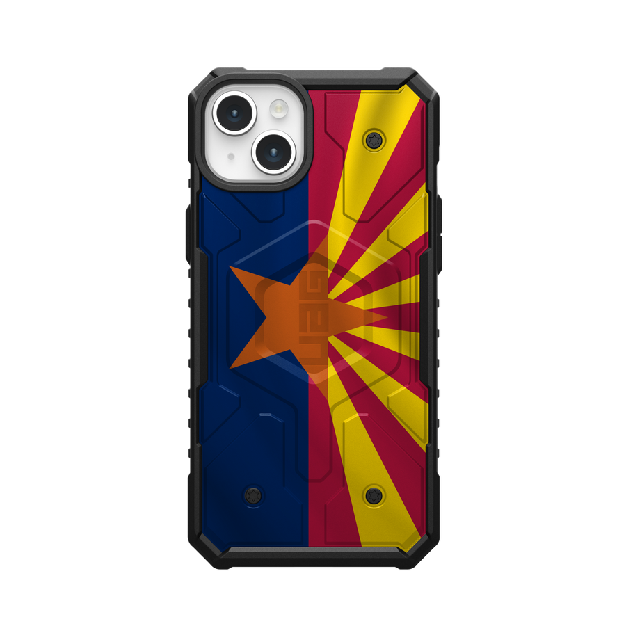 Pathfinder Case With MagSafe For Apple iPhone - Arizona Flag