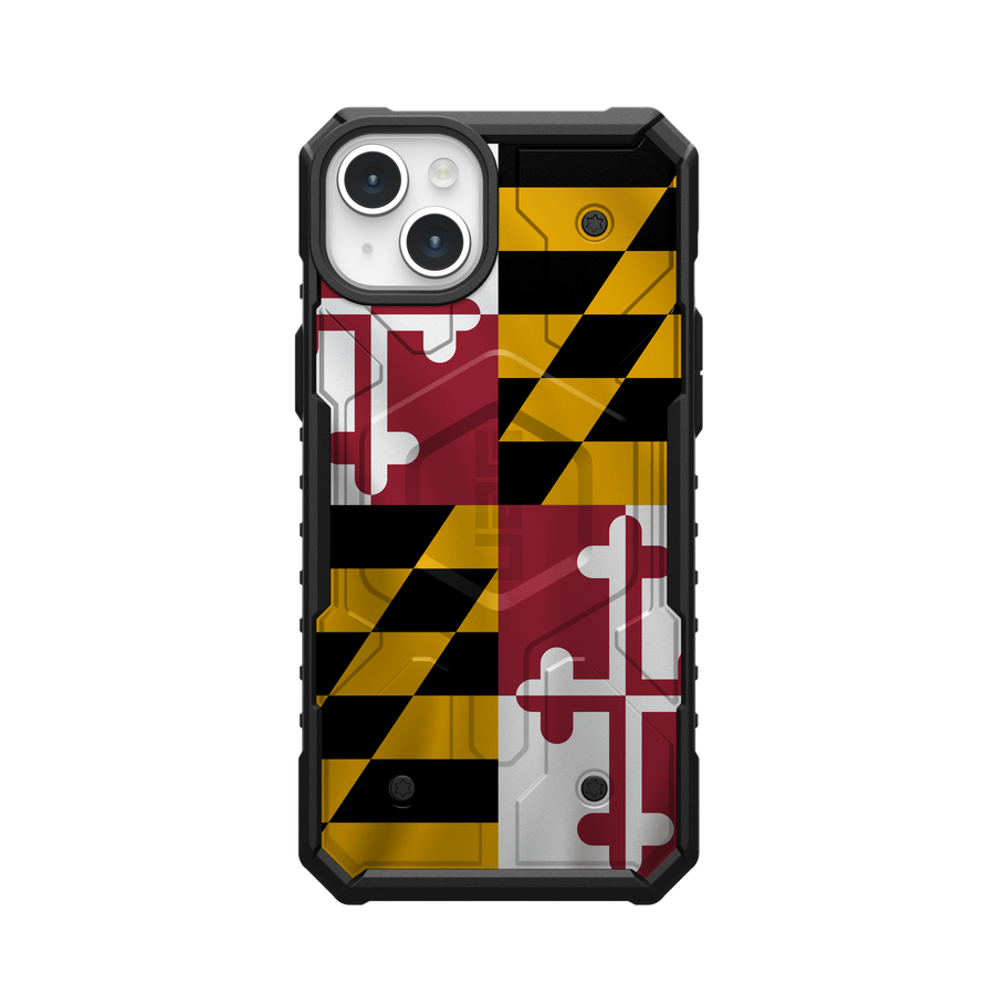 Pathfinder Case With MagSafe For Apple iPhone - Maryland Flag