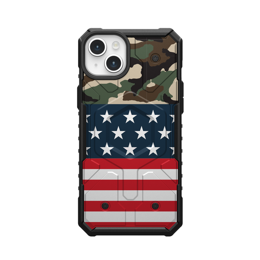 Pathfinder Case With MagSafe For Apple iPhone - Flag Camo