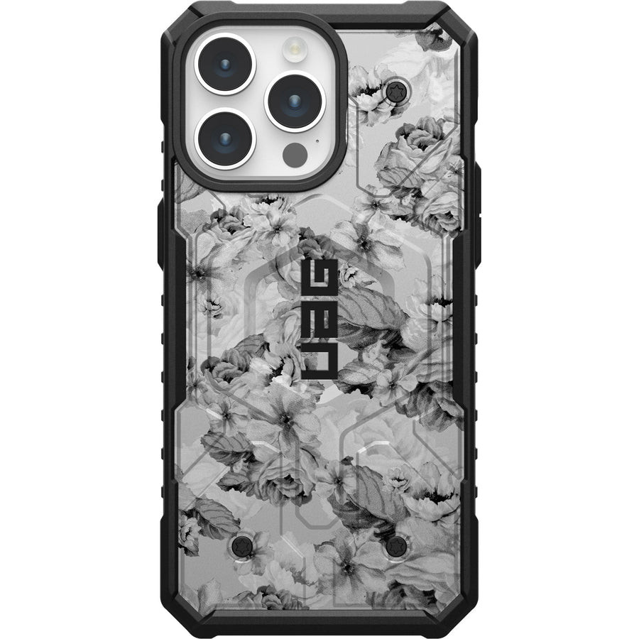 PATHFINDER CASE WITH MAGSAFE FOR APPLE IPHONE - FLORAL GREY