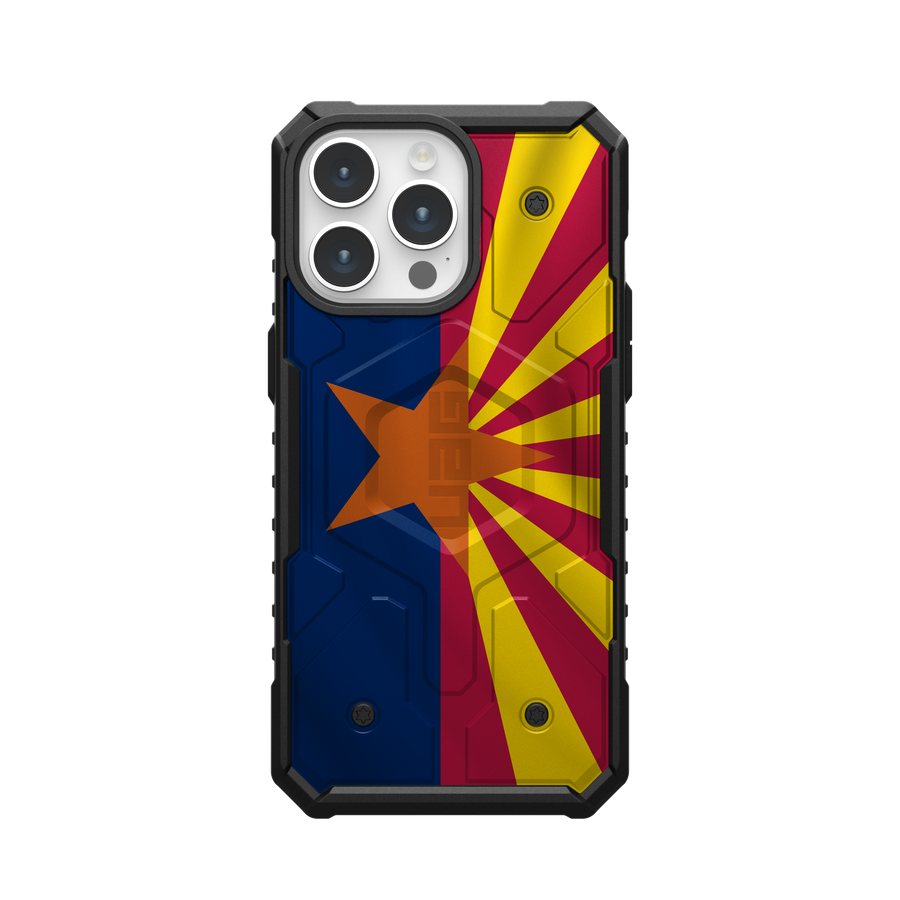 Pathfinder Case With MagSafe For Apple iPhone - Arizona Flag