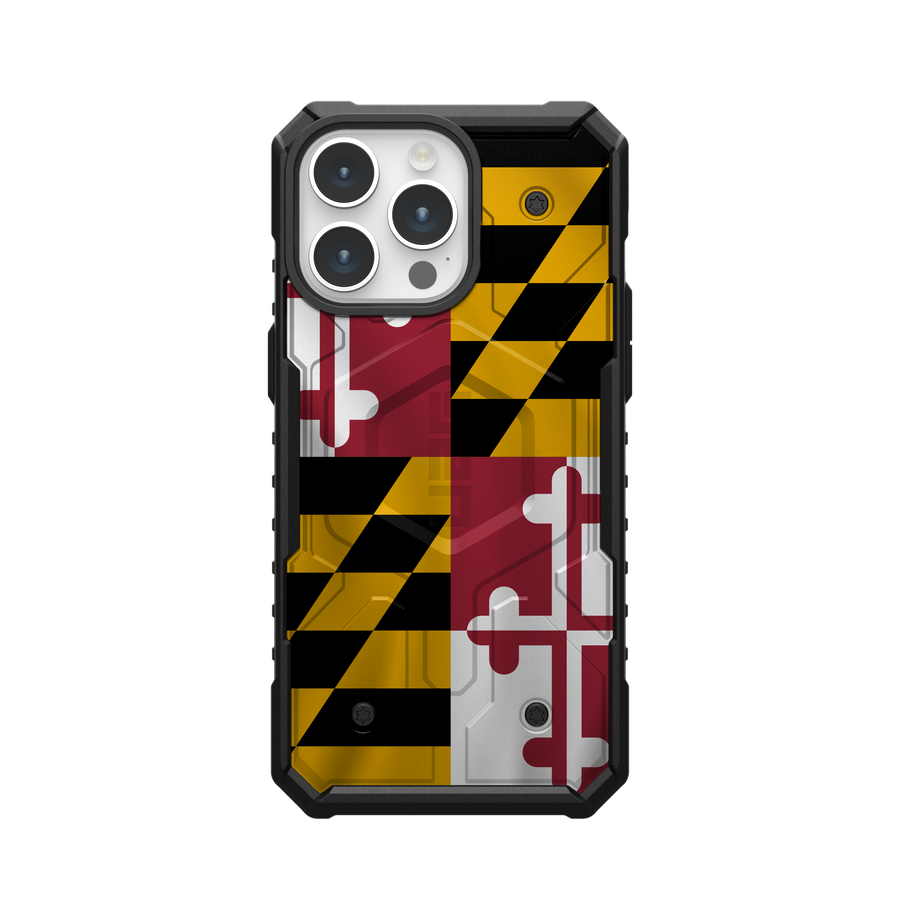 Pathfinder Case With MagSafe For Apple iPhone - Maryland Flag