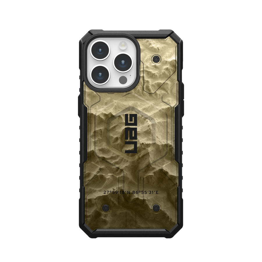 Pathfinder Case With MagSafe For Apple iPhone - Real Topography Series - Mt Everest