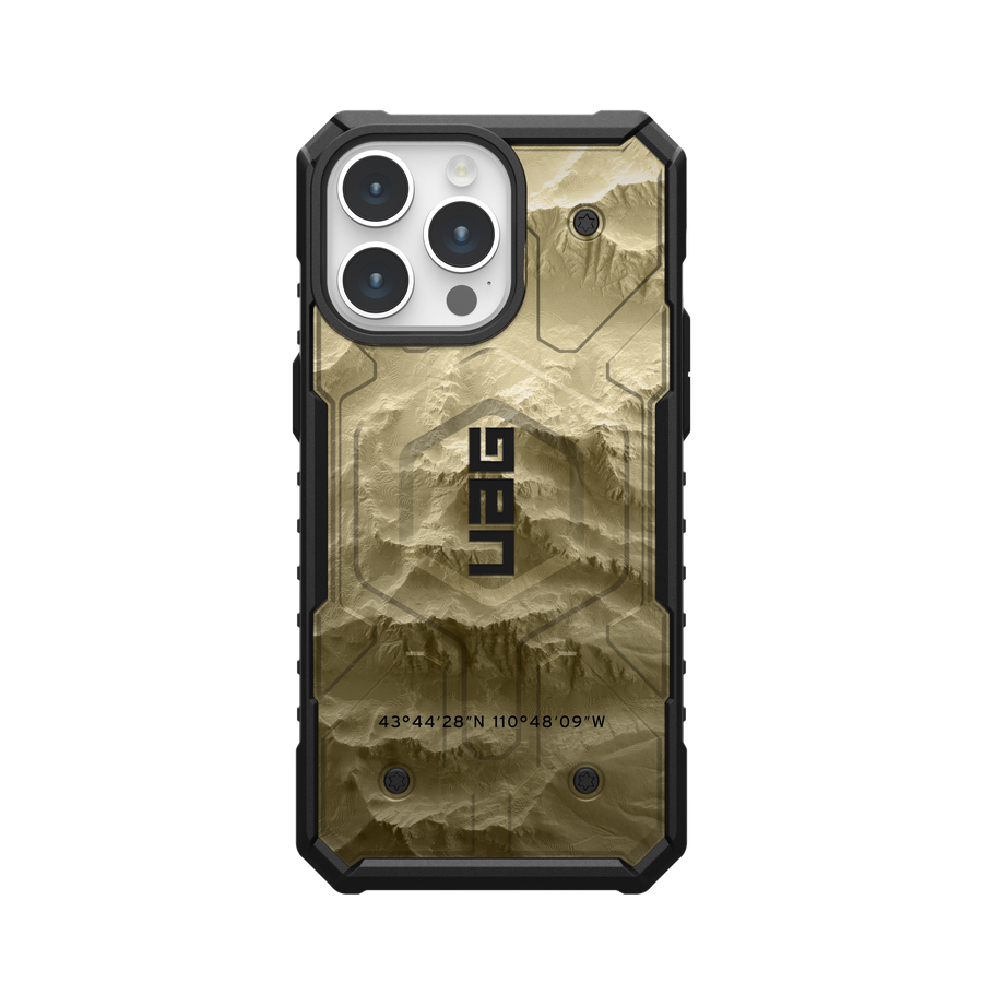 Pathfinder Case With MagSafe For Apple iPhone - Real Topography Series - Tetons
